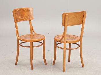 STOLAR, 4 st. Thonet Mundus-Borlova. 1900-tal.