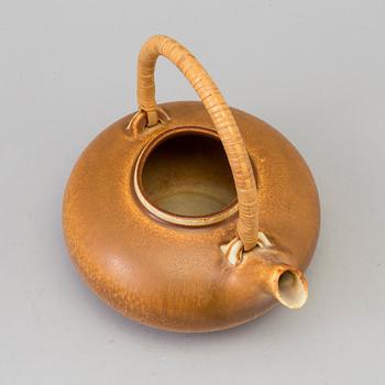 BERNDT FRIBERG, a stoneware teapot from Gustavsberg studio.