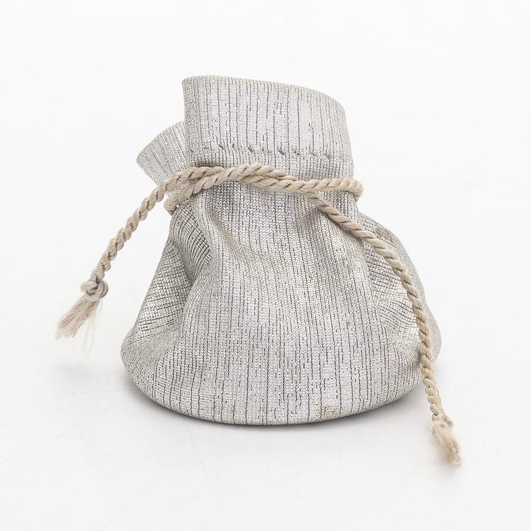 Björn Weckström, an 18K gold necklace, 'Reindeer Bell', with an amethyst for Lapponia.