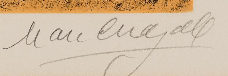 MARC CHAGALL, SARJASTA "PSAUMES DE DAVID".