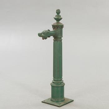 Vattenpost, 1900-talets början gjutjärn.