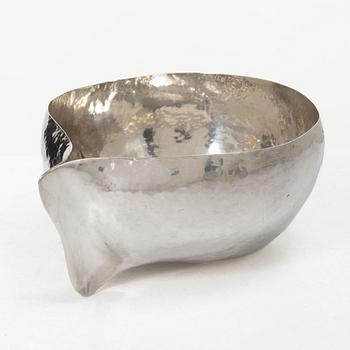 Bernd Janusch, Bowl, sterling silver, Rosa Taikon Janusch, Stockholm 1980.