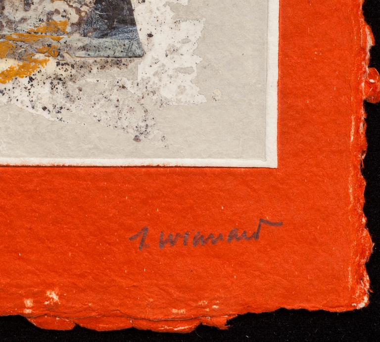 JAMES COIGNARD, carborundumetsning, signerad och numrerad HC V/V.