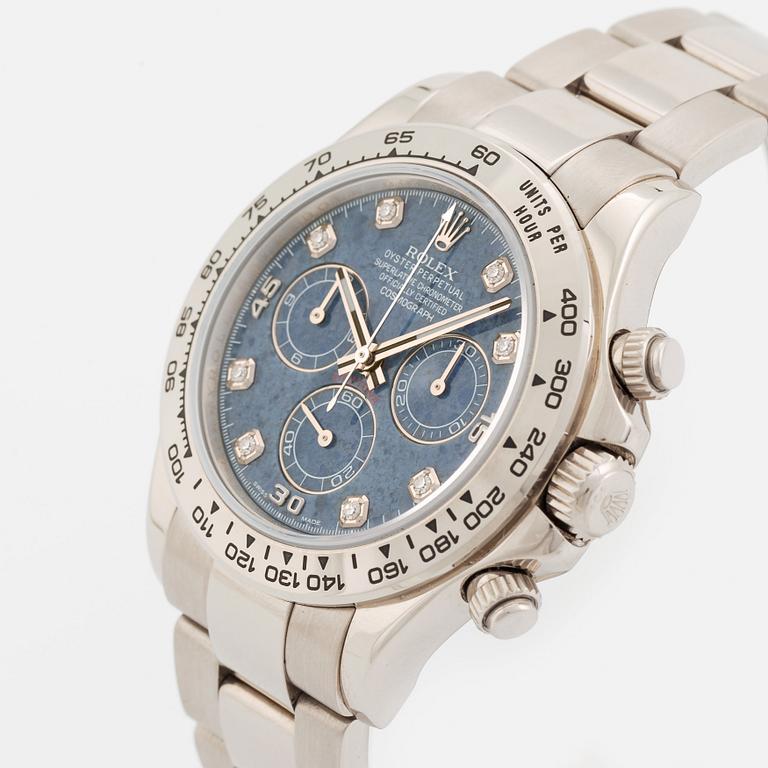 Rolex, Cosmograph, Daytona, kronograf, ”Sodalite Dial”, ca 2007.