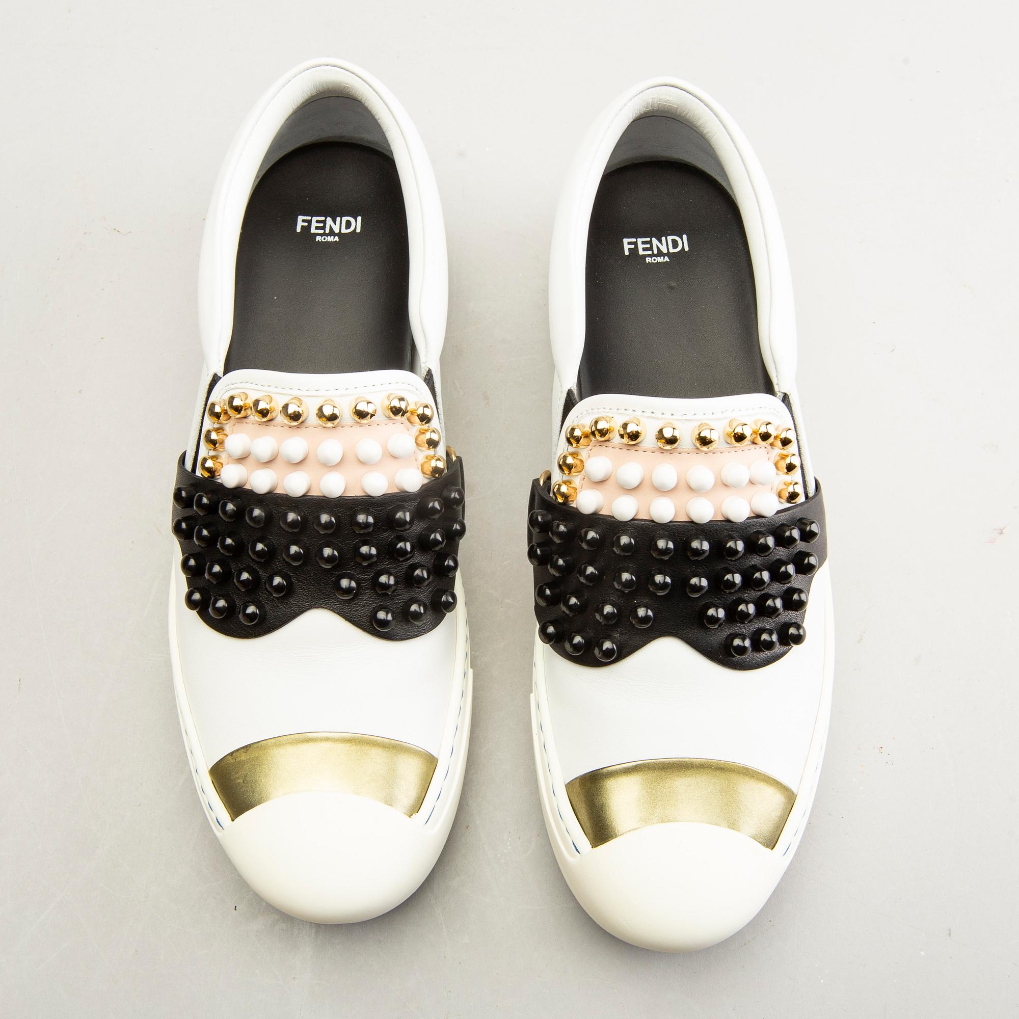 Karl Lagerfeldt för Fendi, Sneakers, strl 37,5.