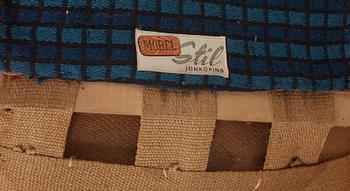 FÅTÖLJ, "Clam Chair" / "Muslinge", Philip Arctander, tillskriven, 1940/50-tal.