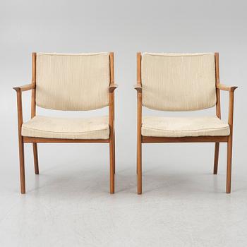 Karl Erik Ekselius, a pair of armchairs, second half of the 20th century.