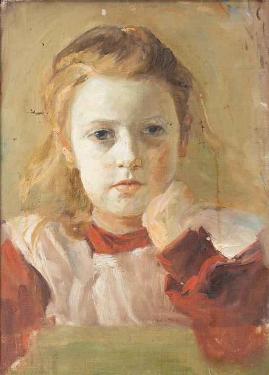 Svante Bergh, "Flickhuvud" (Olga).