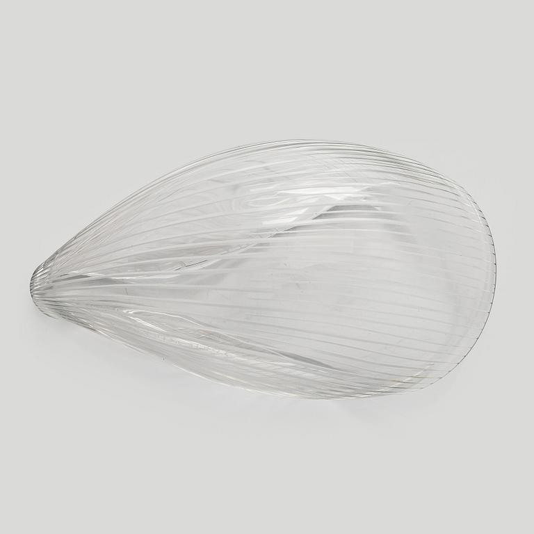 Tapio Wirkkala, konstglas, modell 3342, signerad Tapio Wirkkala Iittala.