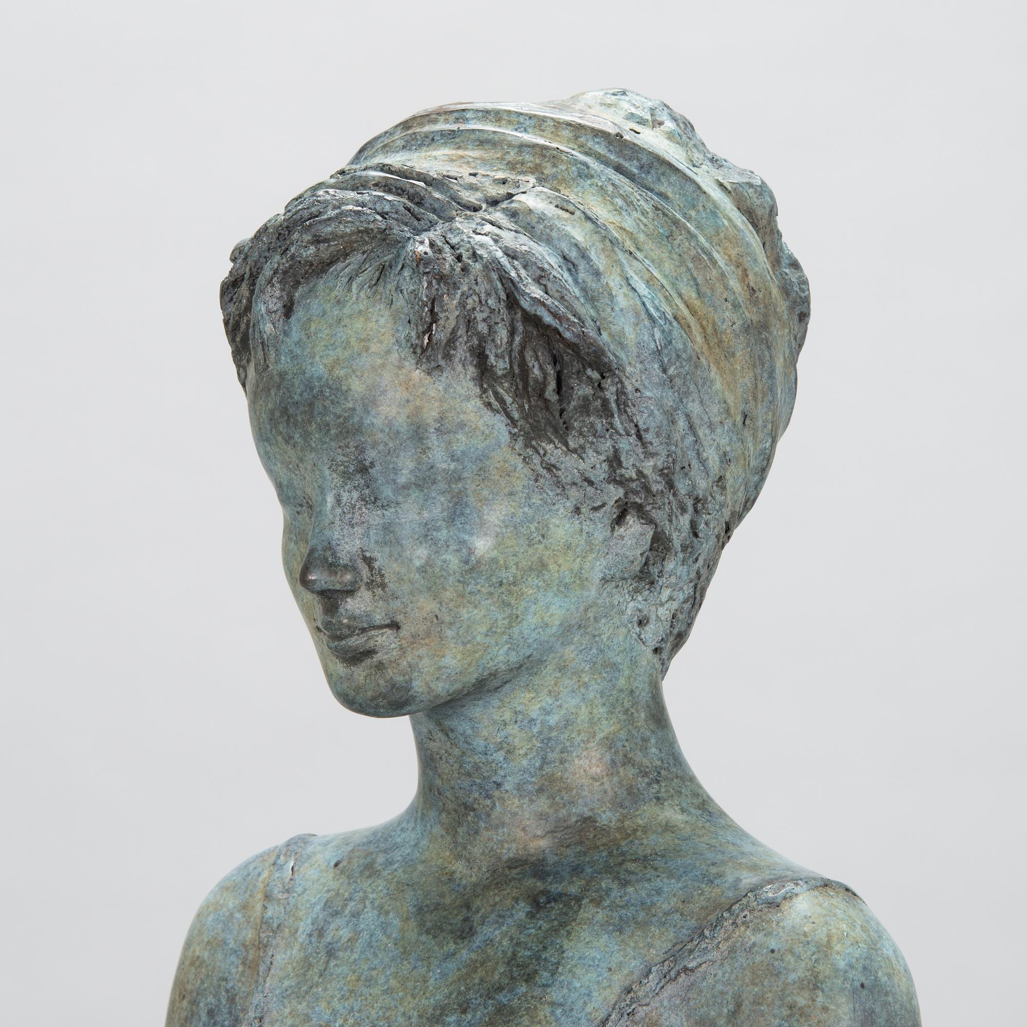Jean-Philippe Richard, sculpture, patinated bronze, signed and numbered 6/8, dated 10.