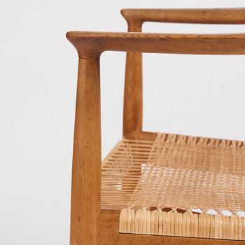 Hans J. Wegner, karmstol, "The Chair" modell "JH 501", Johannes Hansen, Danmark 1950-60-tal.