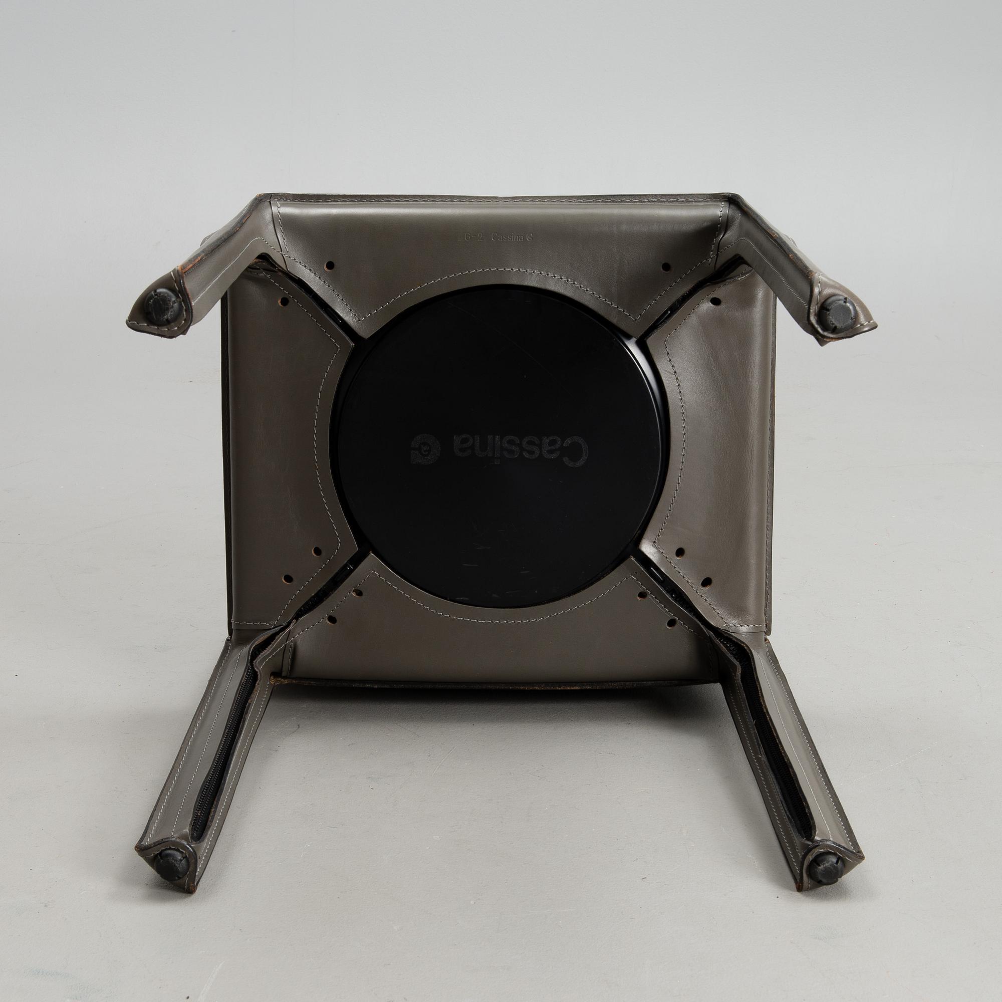 A 21st century chair model 412 CAB for Cassina, Italy.