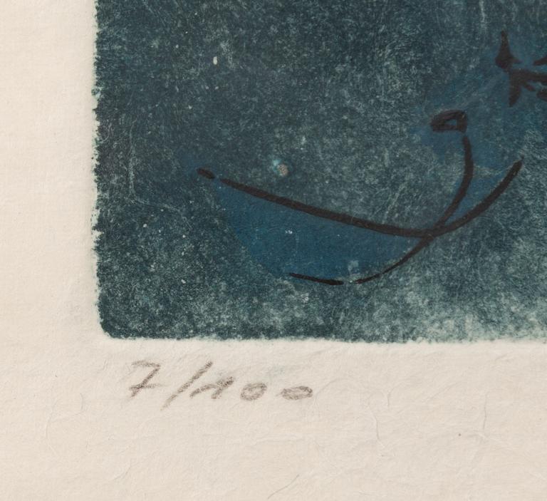 Roberto Matta, "Les Pretendans" from "Hom'mere III".