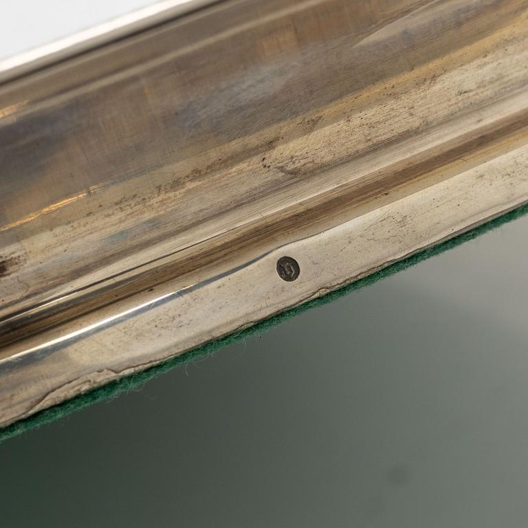 A silver centerpiece, van Kempen, Netherlands 1867.