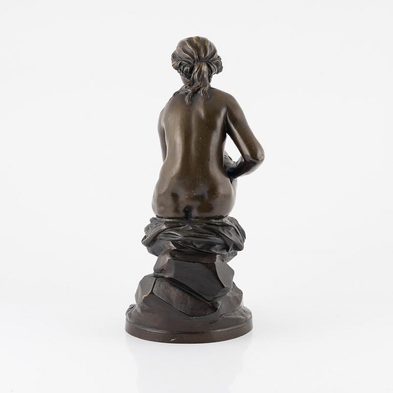 Étienne Maurice Falconet, after. Sculpture. Signed. Bronze, height 49 cm.