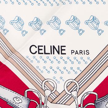 Céline, a belt and two scarves.