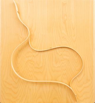 Alvar Aalto, relief, "Experimental wood relief" anniversary edition Artek no. 65/80.