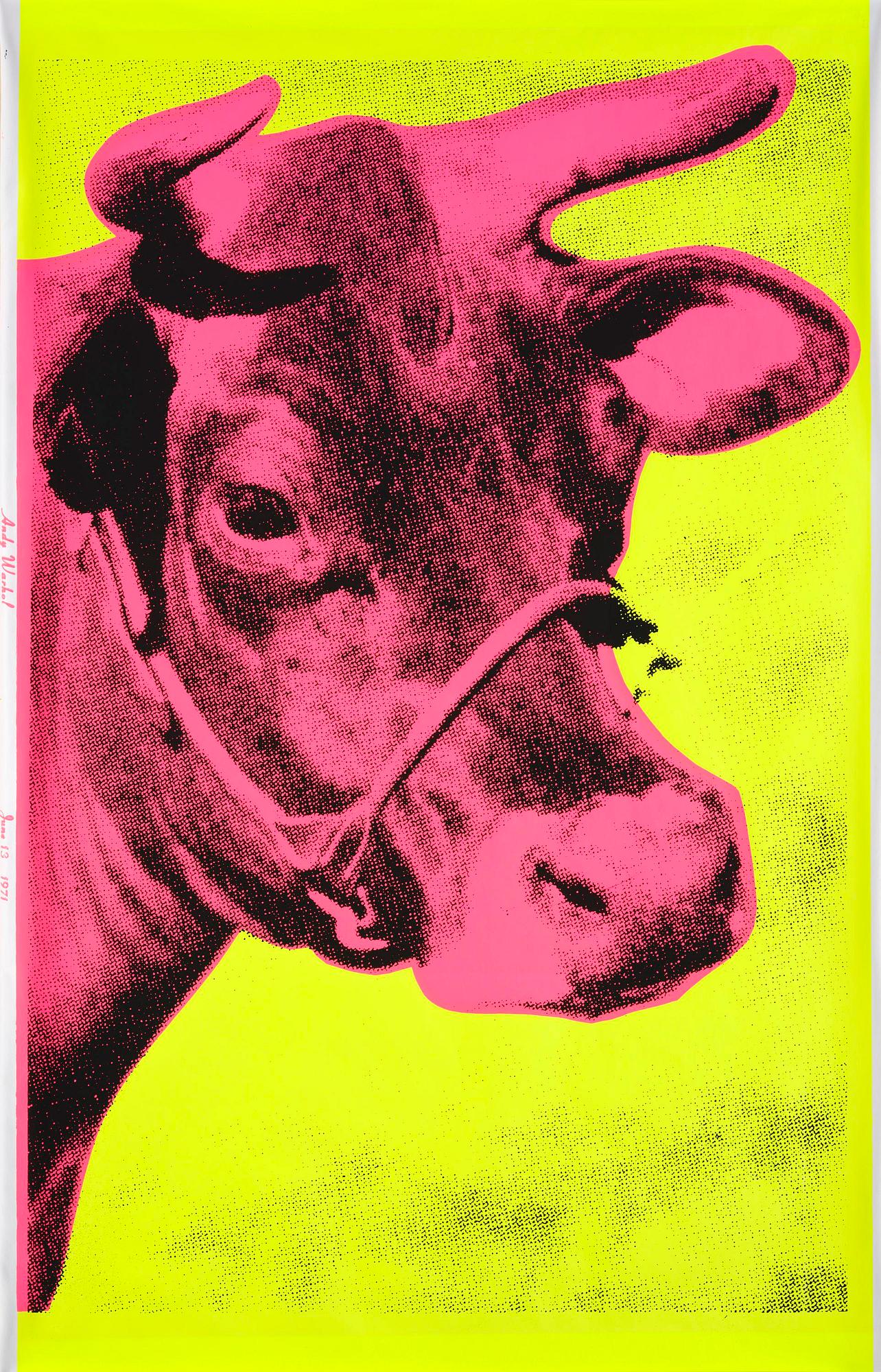Andy Warhol, "Cow".