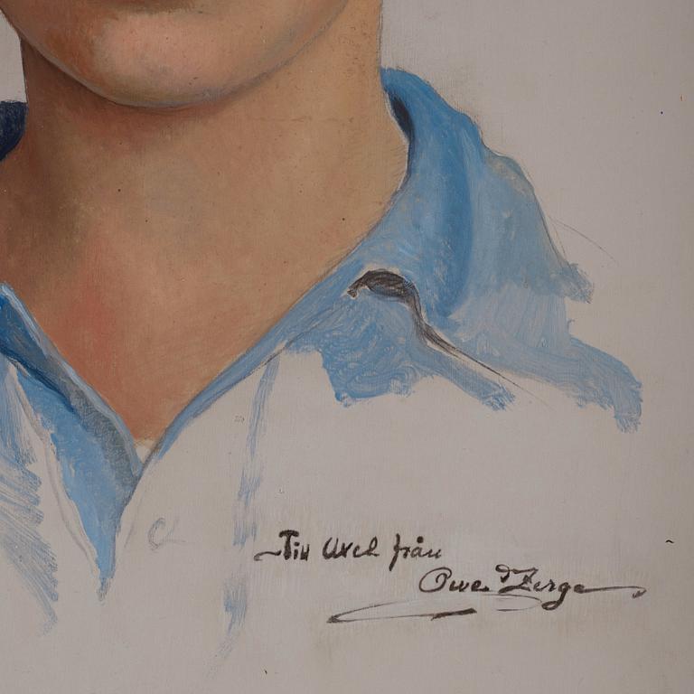 Owe Zerge, Artist colleague Axel Olsson.