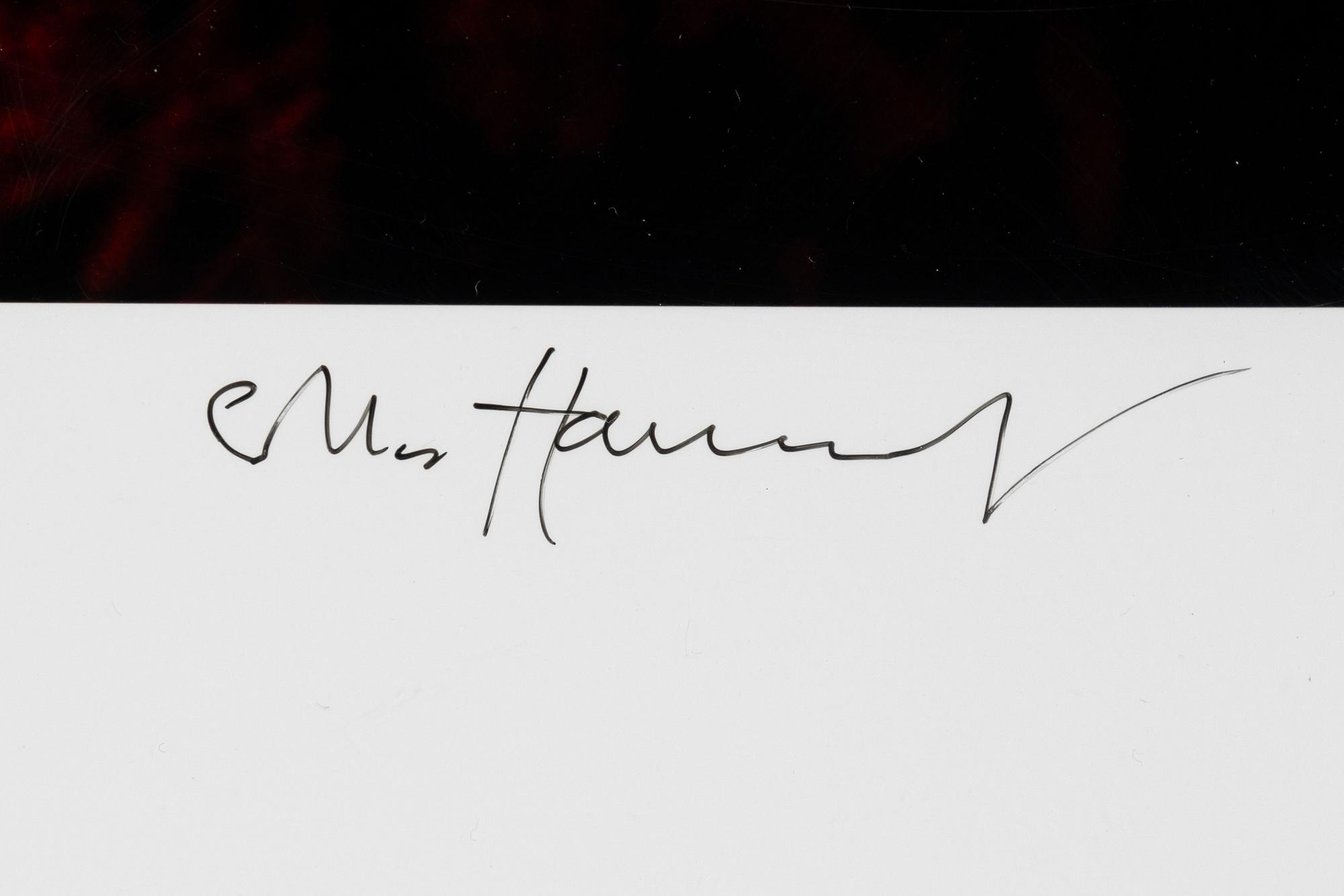 Carl Michael von Hausswolff, c-print, signerat 16/25.