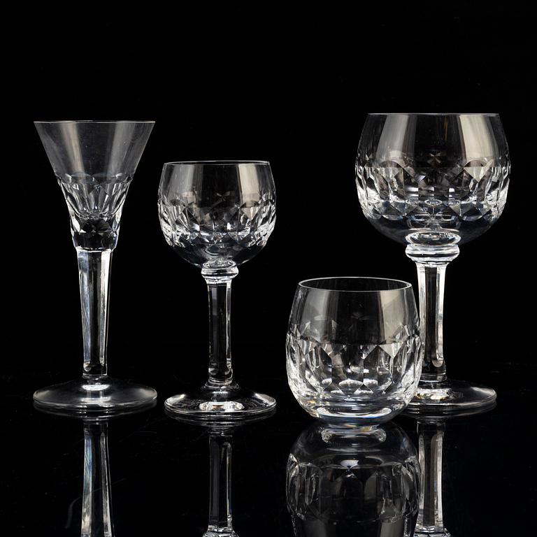 SIGURD PERSSON, a 42 piece glass service 'Gripsholm' Kosta Boda.