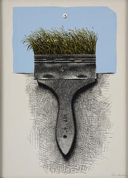 Kimmo Kaivanto, "Four inch thoughts" from: "Hommage aux Prix Nobel" (The Nobel Prize portfolio).