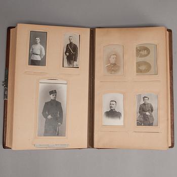 FOTOALBUM, ca 56 bilder, Storfurstendömet Finland resp. Ryssland sekelskiftet 1900.