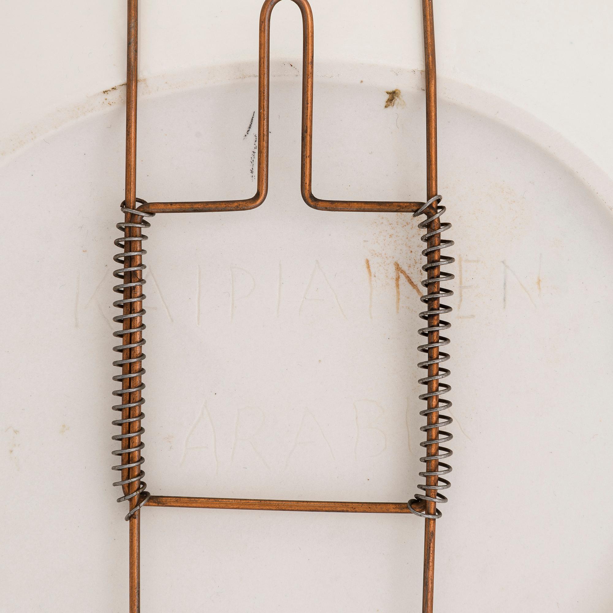 Birger Kaipiainen, vati, kivitavaraa, signeerattu Kaipiainen Arabia.