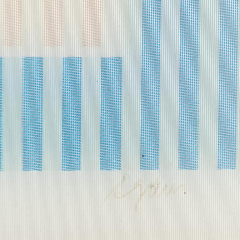 Yaacov Agam, enticular agamograph, signed in print HC 10/25.