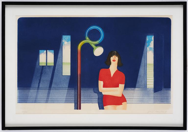 Jorge Martins, Untitled from: "Hommage aux Prix Nobel" (The Nobel Prize Portfolio).