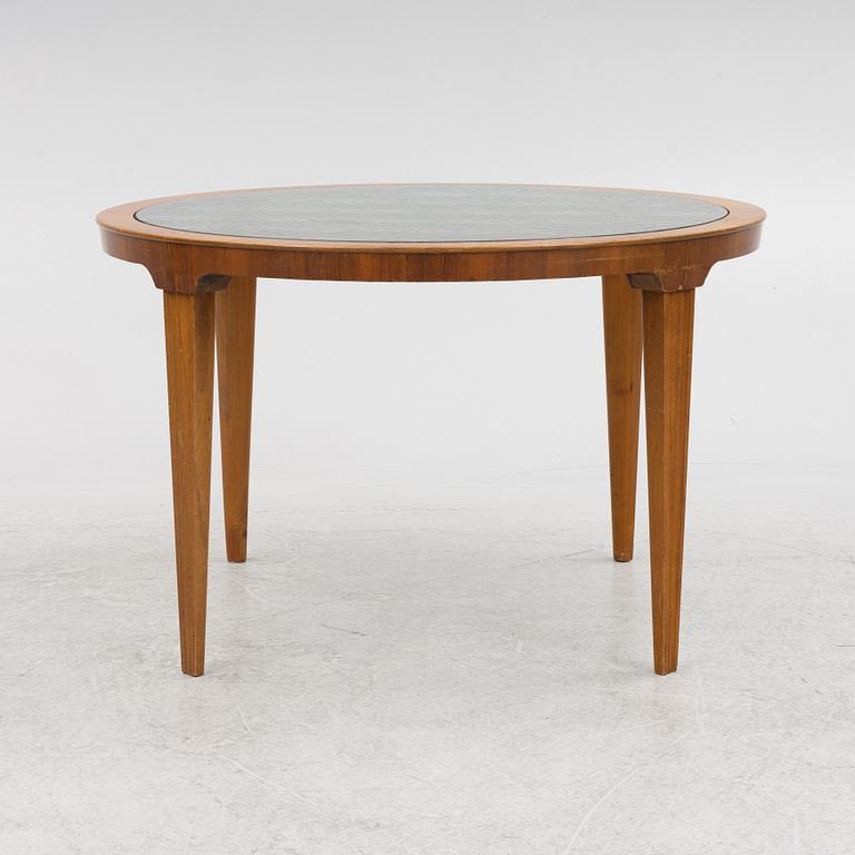Nils Enström, possibly, a Swedish Modern table, Ferdinand Lundqvist & Co, 1940s.