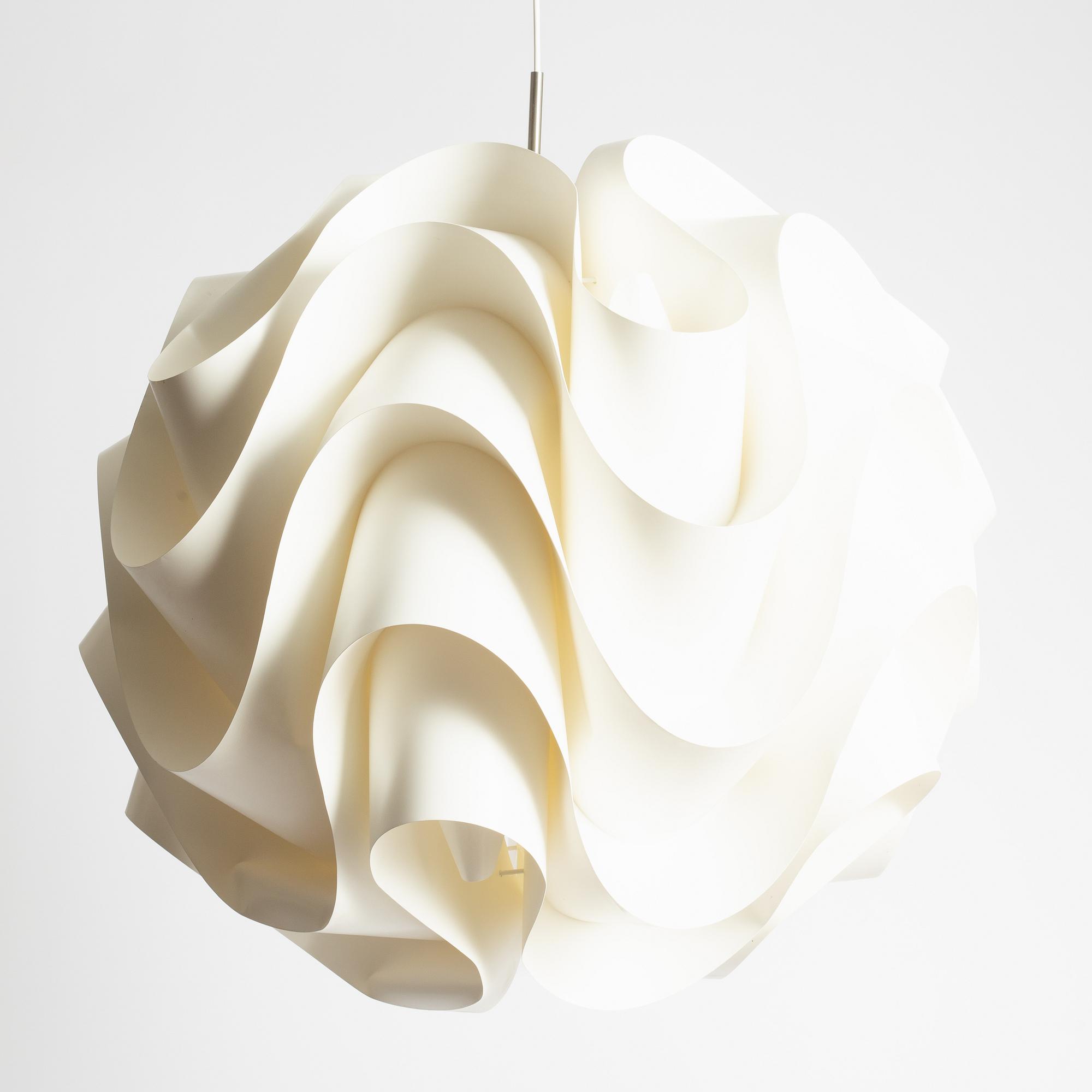 Poul S. Christiansen, a "Le Klint 172 XXL" ceiling lamp, Denmark, later part of the 20th century.