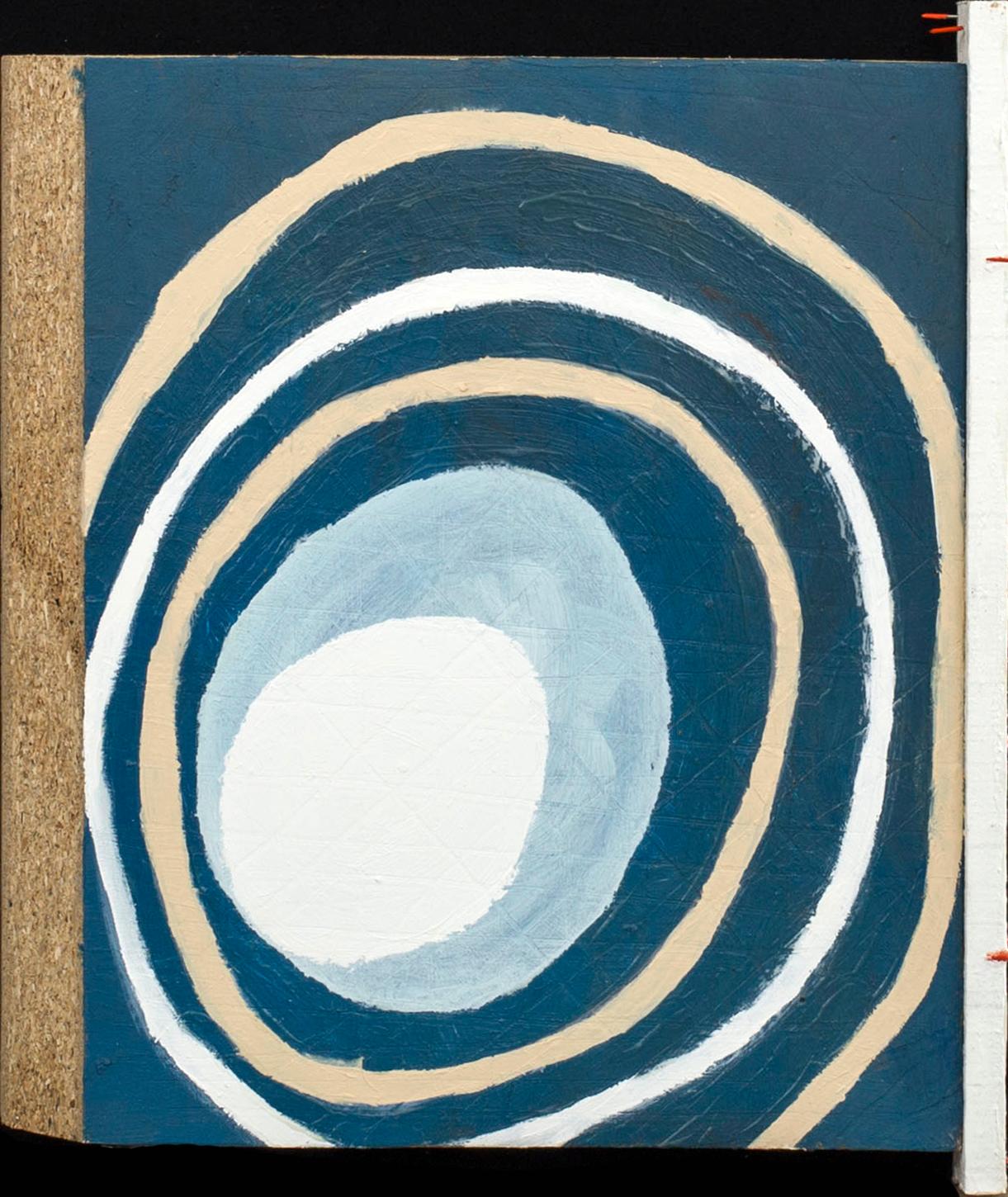 CORDY RYMAN, mixed media, signed and dated on the reverse.