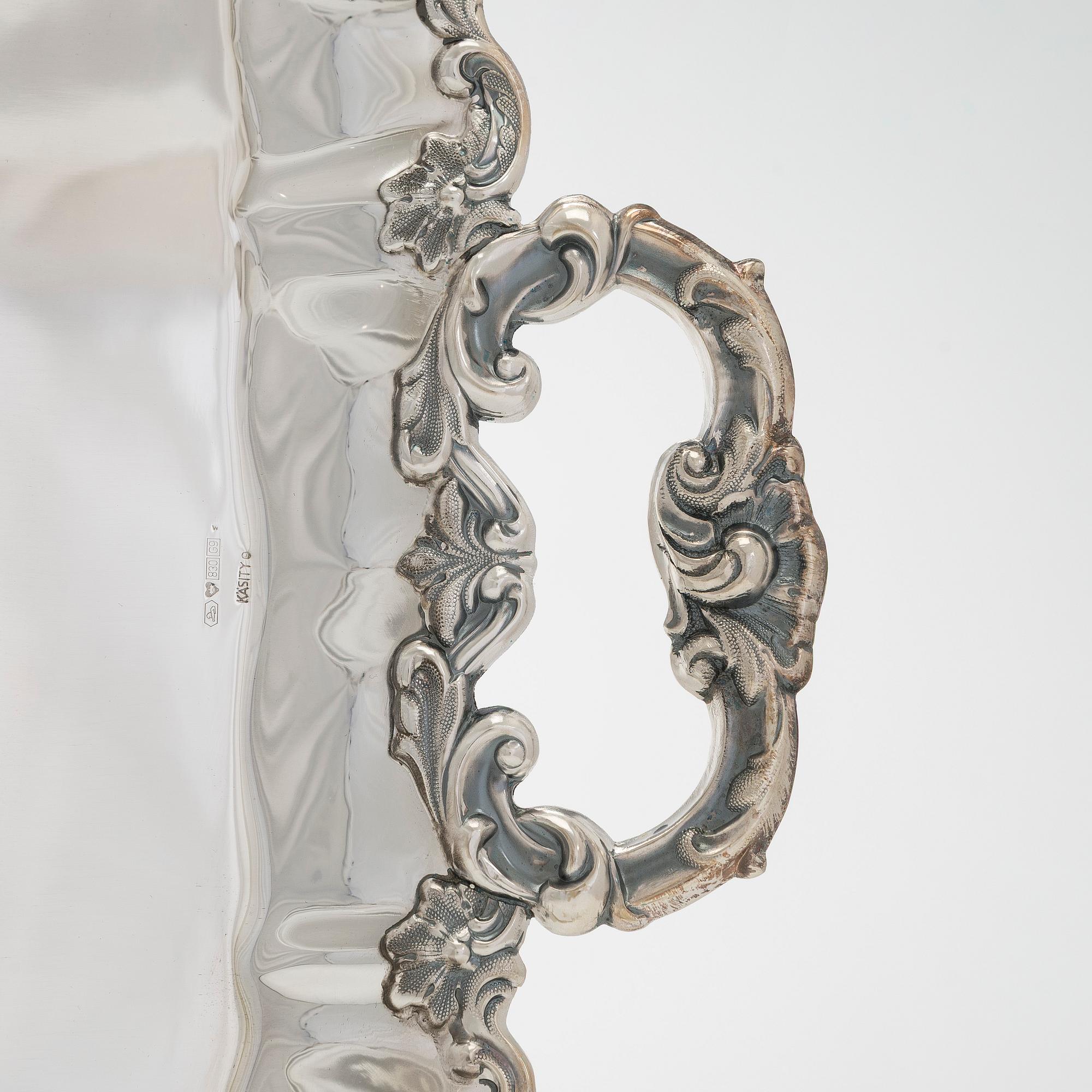 Bricka, silver, Kultakeskus, Tavastehus 2008.