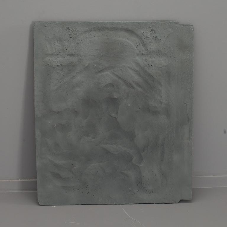 SÄTTUGNSPLATTA, gjutjärn, Örmobruk. 1800-tal.