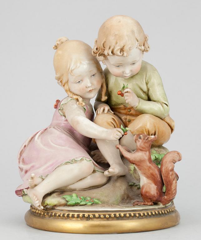 FIGURIN, porslin, 1800-talets slut.