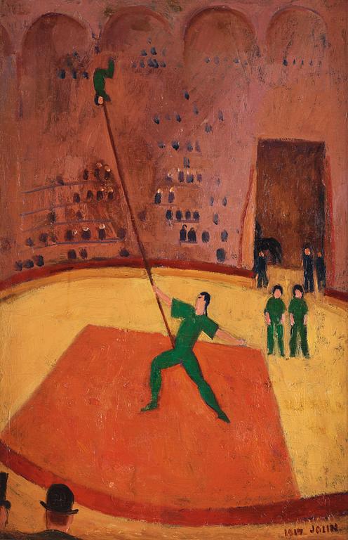 Einar Jolin, At the circus.