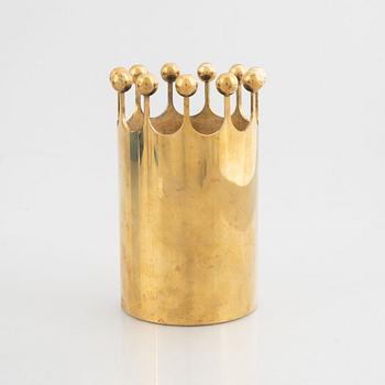 Pierre Forssell, vase, The Brass Studio, Skultuna, 1989.