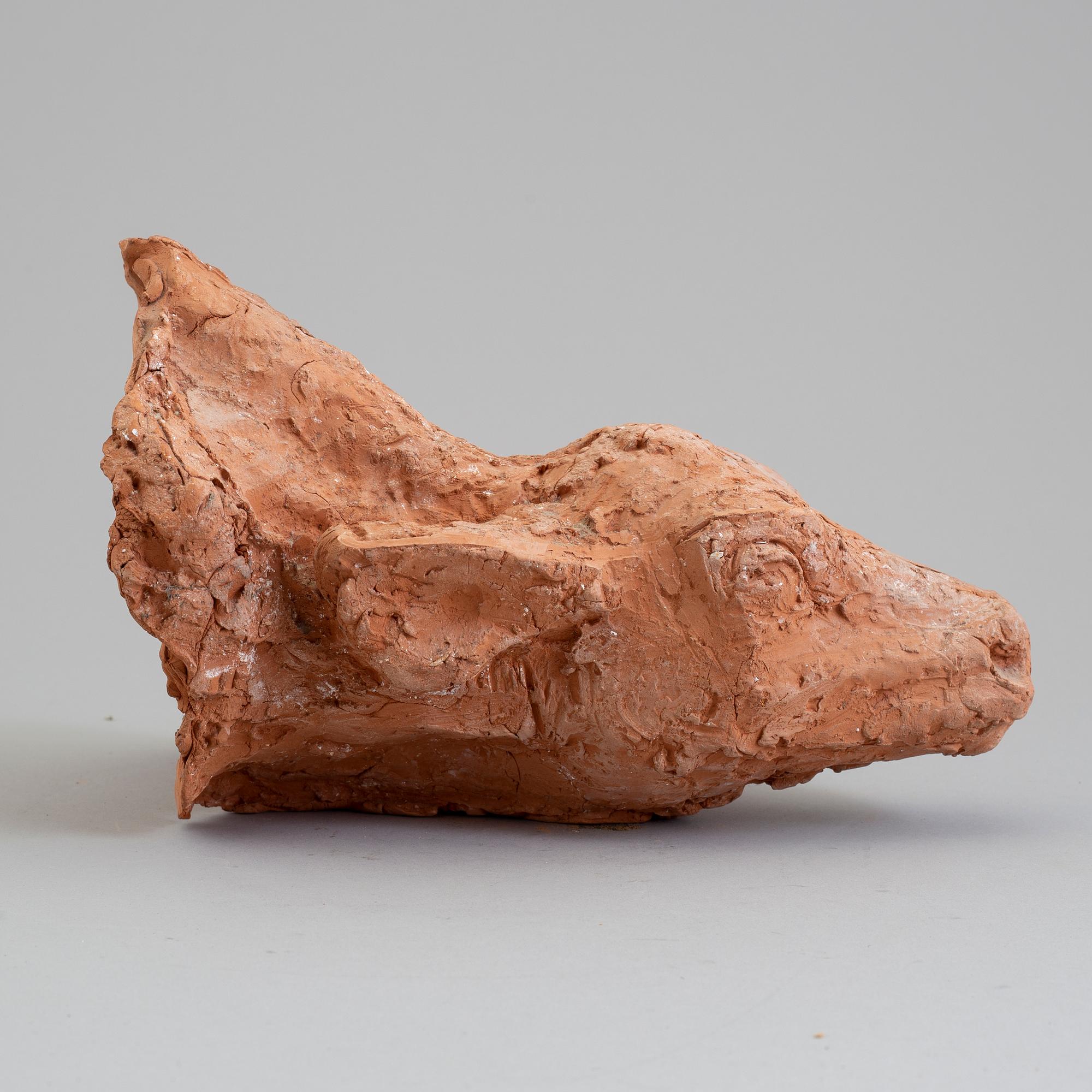 ASMUND ARLE, Sculpture, terracotta, signed A. Arle.