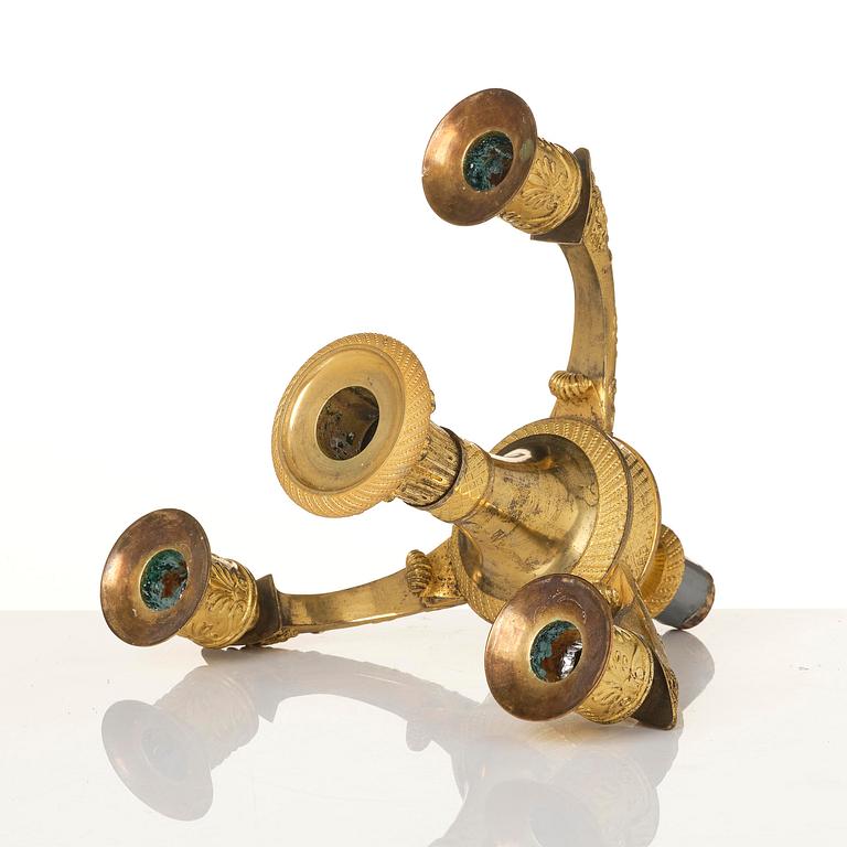 Kandelaber för fyra ljus, Ryssland 1800-talets början, Empire.