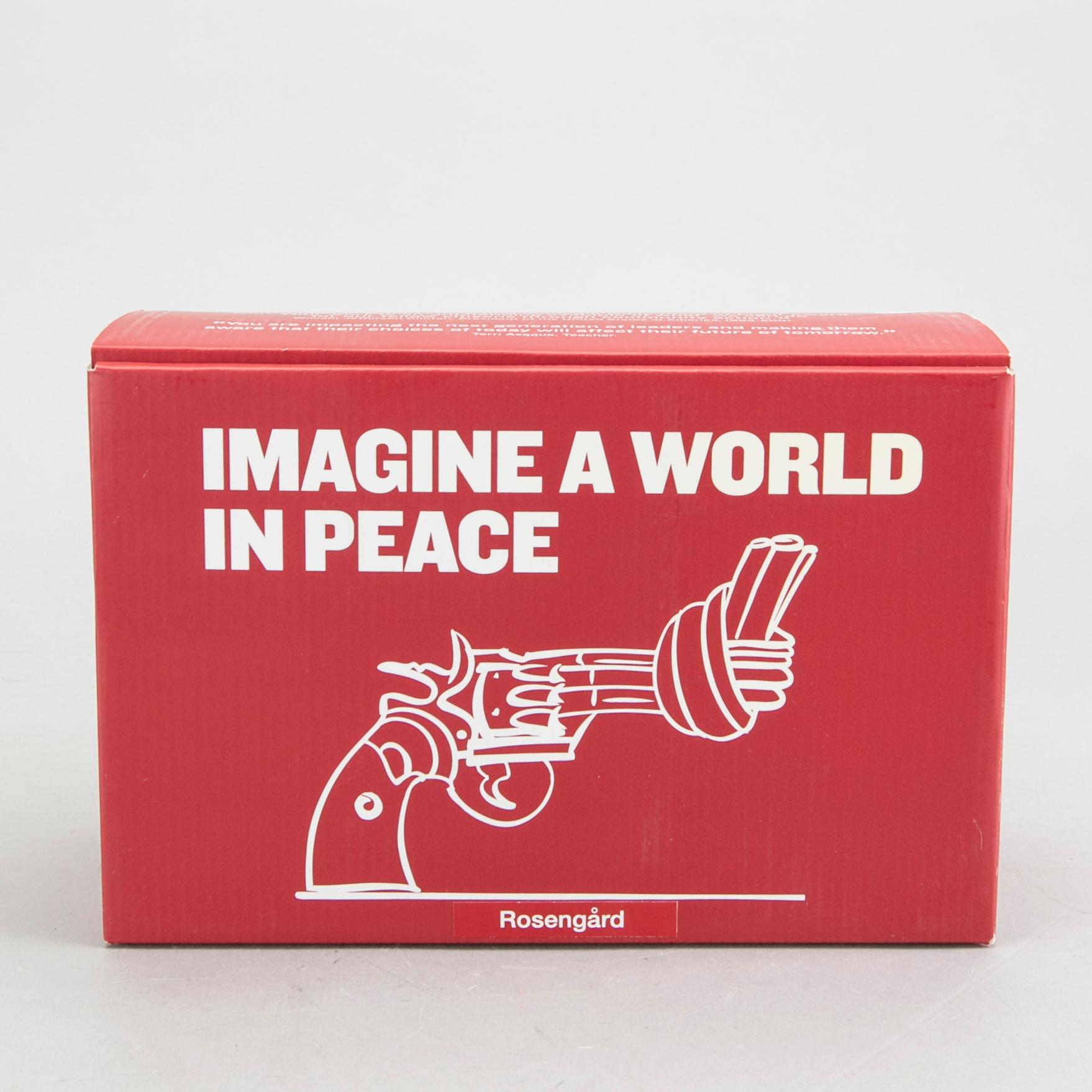 Carl Fredrik Reuterswärd, Non-Violence Project Foundation skulptur 2012.