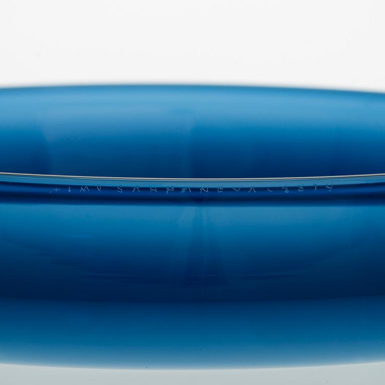 Timo Sarpaneva, skål, glas, signerad Timo Sarpaneva - 3814.
