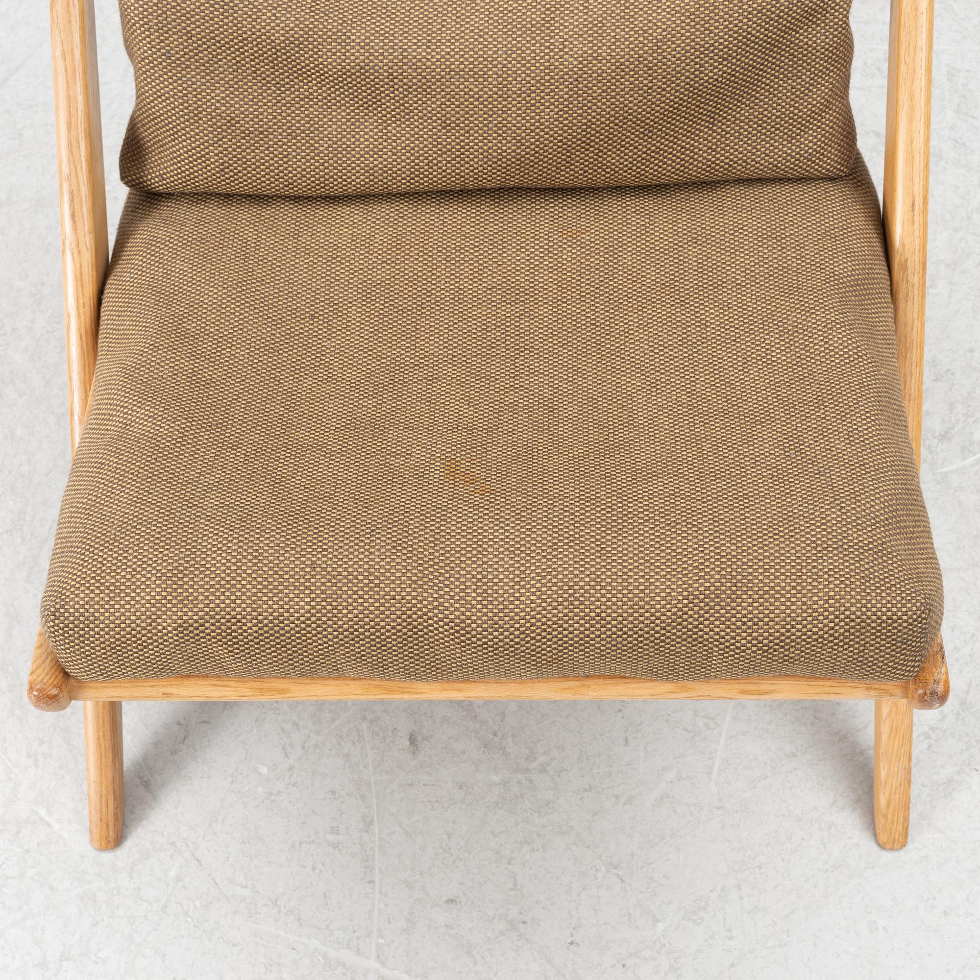 Folke Olsson, an armchair 'Scissor chair/Frisco', Bodafors, 1961.