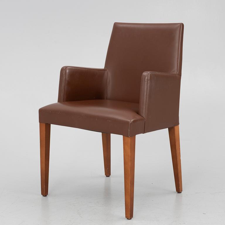 Studio Andreu, six 'Anna' armchairs, Andreu World, Spain.