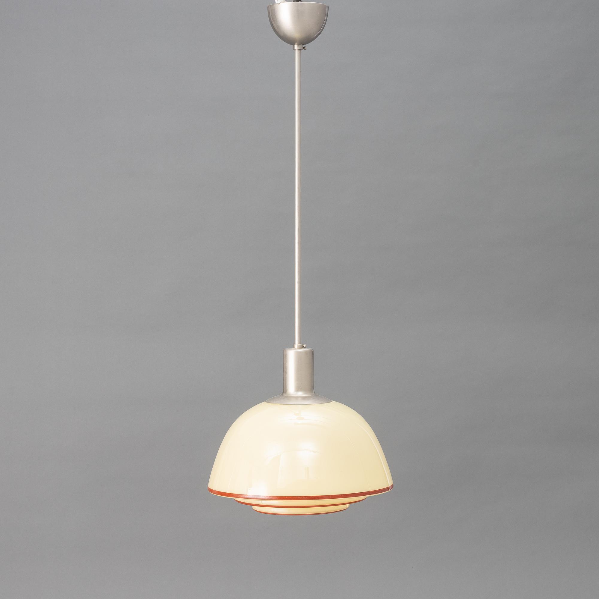 Harald Notini, a ceiling lamp model "10701", Arvid Böhlmarks Lampfabrik, Stockholm, 1930s.