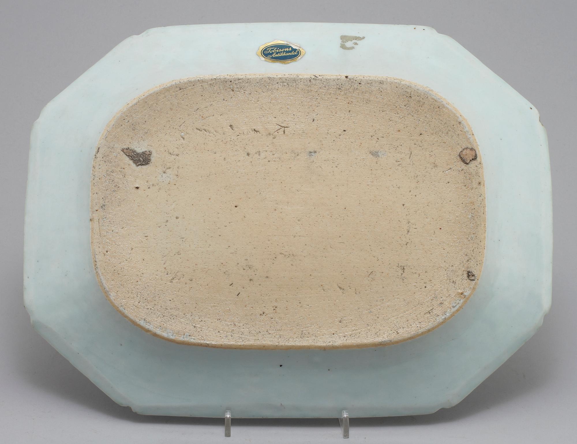 FAT, porslin, Kina, 1700-tal.