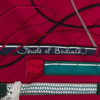 Hermès, scarf, "Fouets et Badines".