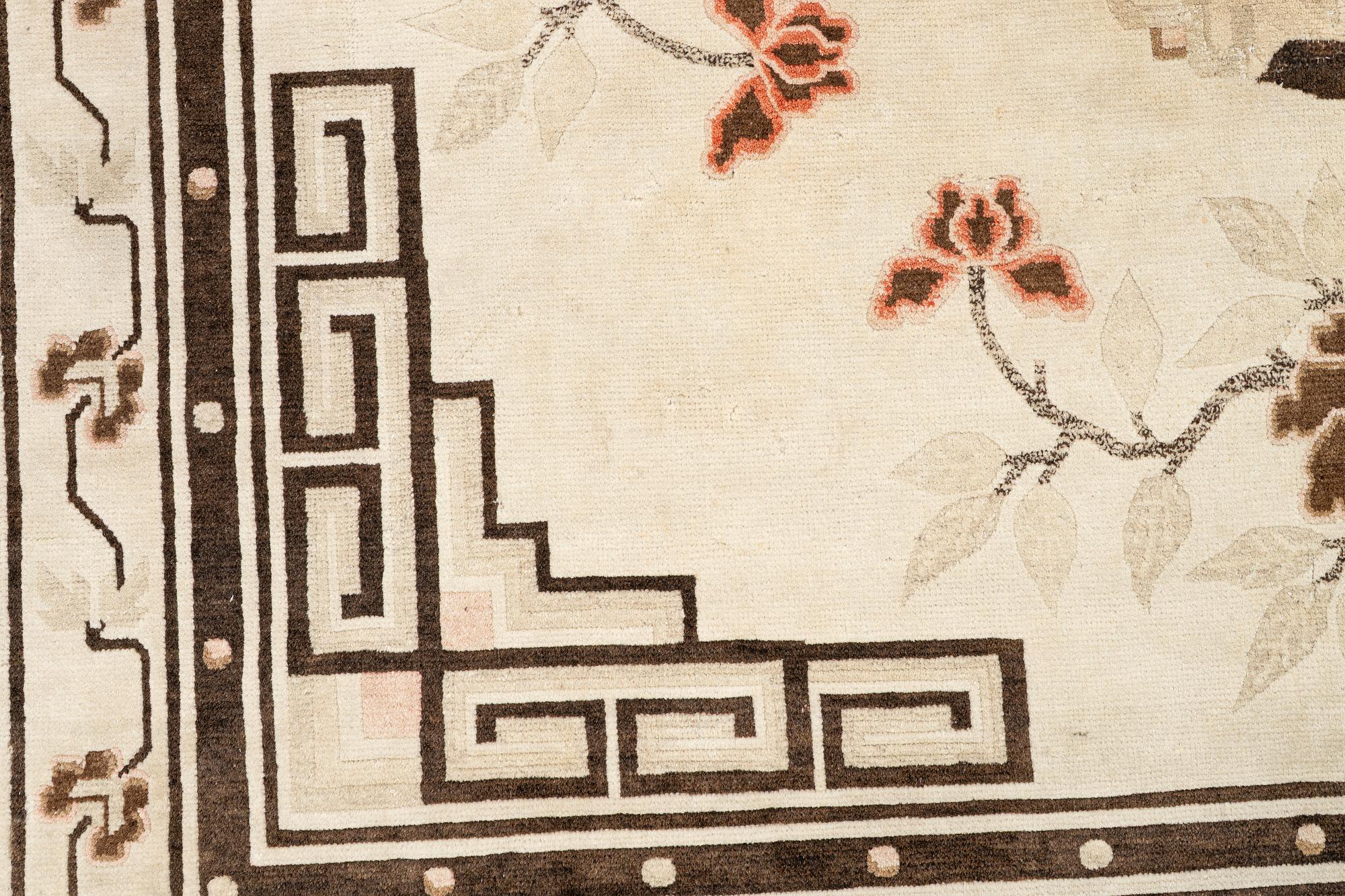 Matta, Peking, antik/semiantik ca 235 x 242 cm.