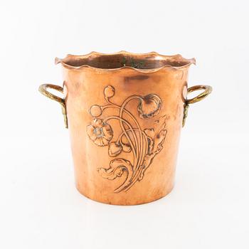 Champagne cooler, WMF, Württembergische Metallwarenfabrik, Germany, early 20th century.