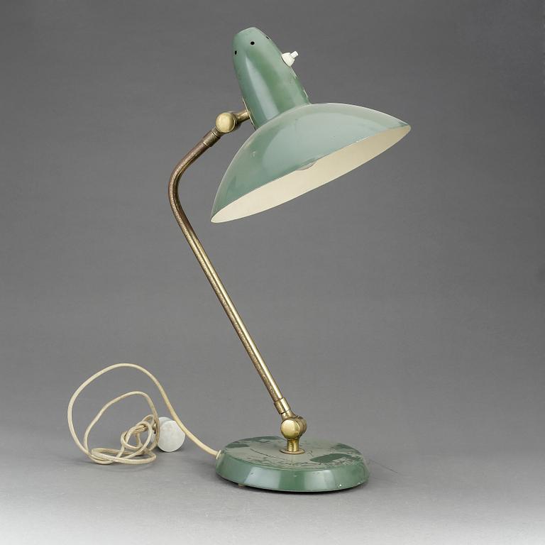 BORDSLAMPA, 1950-tal.